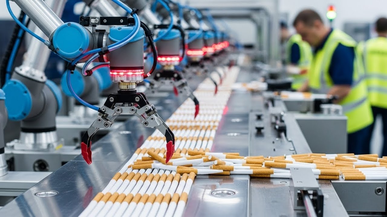 Inside the Billion-Dollar Cigarette Factory: How 1,000,000 Sticks Are ...