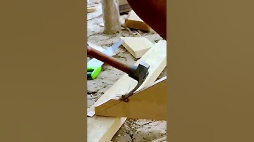 The process of planing wood = good tools increase efficiency