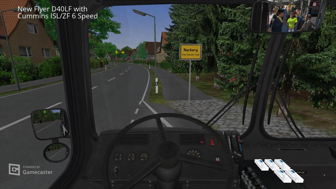 OMSI BUS SIMULATOR 2: NEW FLYER D40LF bus