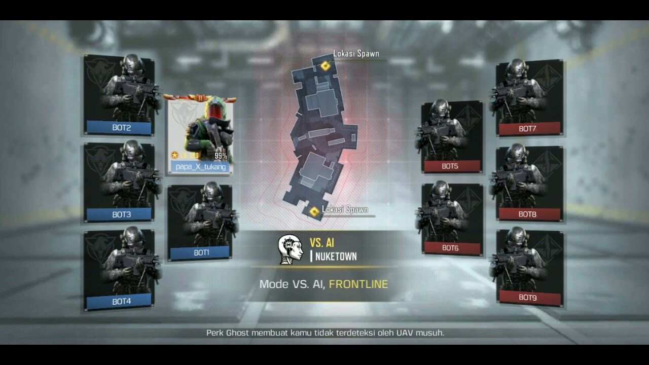 Garena Call of duty / spr x50 gameplay with skins showcase