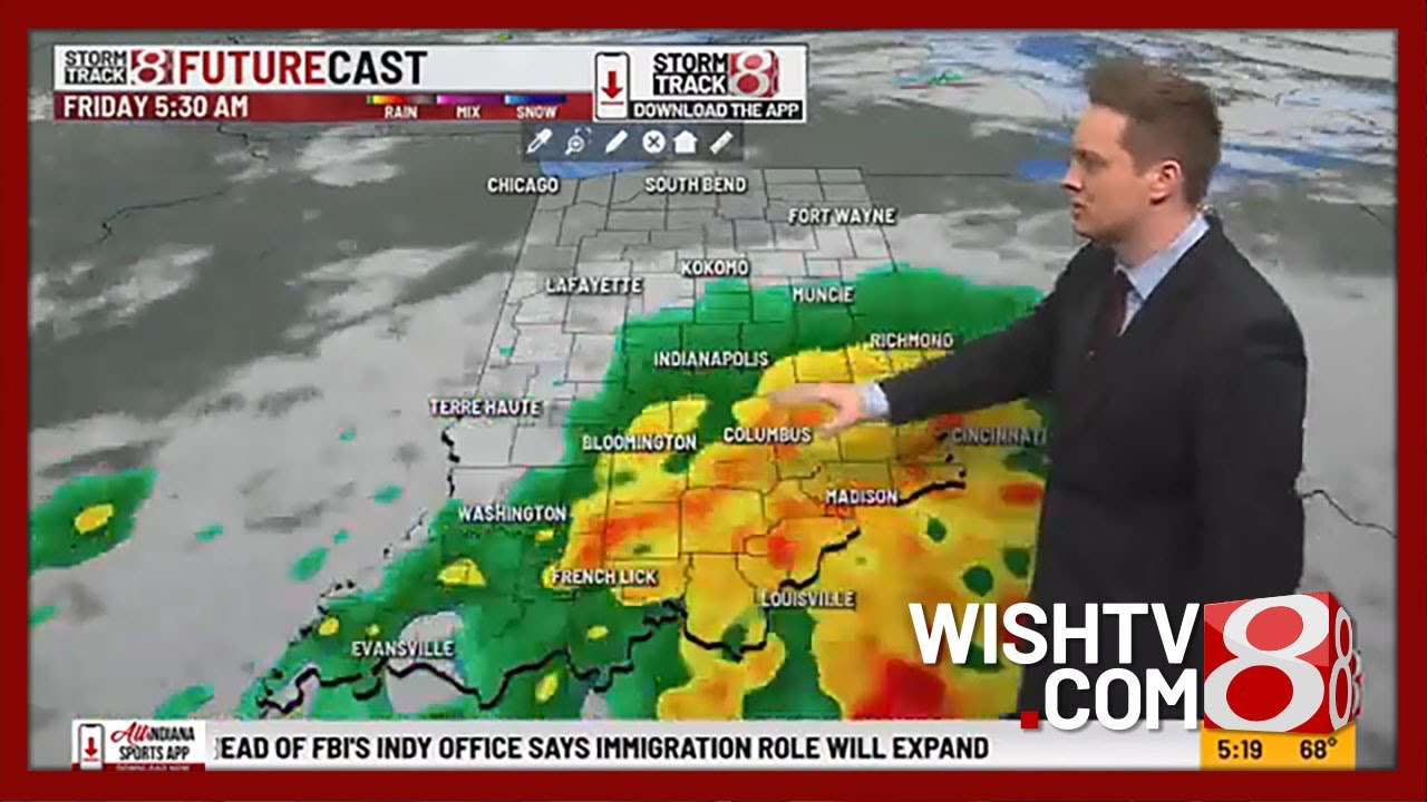 Thursday, May 29, 2025, evening weather forecast with Drew Narsutis ...