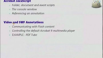 Tech Talk: Talking to 3D and Flash with Acrobat JavaScript