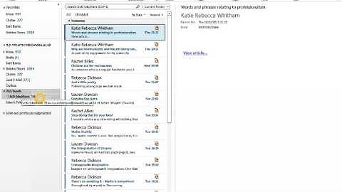 Using RSS Feeds With Eportfolios