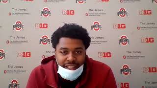 Ohio State defensive tackle Taron Vincent 04/09/21