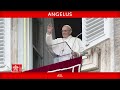 March 3 2024 Angelus prayer Pope Francis ASL