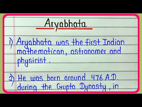 Essay on Aryabhatta: Samples in 150 and 300 Words | Leverage Edu