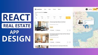 React Real Estate App UI Design Tutorial for Beginners