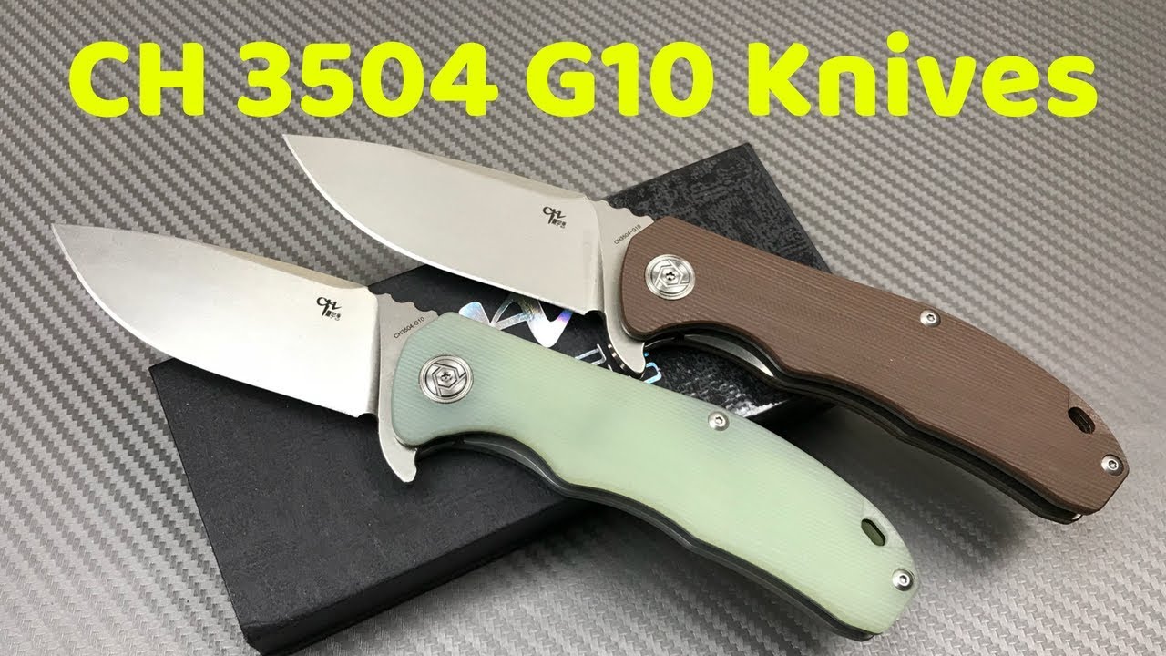 CH 3504 G10 budget knives Incredible value Solid user EDC YouTube