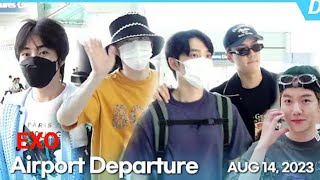 EXO Incheon International Airport Departure 140823