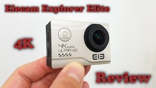 Elephone Elecam Explorer Elite 4K Wifi Action Camera Review
