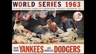 1963 World Series Highlights Loas Angeles Dodgers New York Yankees