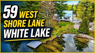 59 West Shore Lane For Sale: White Lake Waterfront Home with Level Access, Dock & Sunrise Views