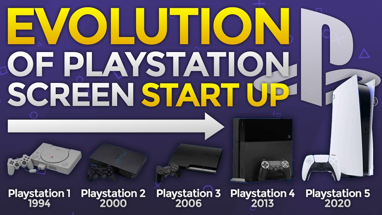 Ps start. Эволюция плейстейшен. PLAYSTATION 1 Startup. Эволюция PS 1. PLAYSTATION Evolution.