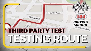 Third Party Testing Driving Test Route At 123 Driving School 08.2023