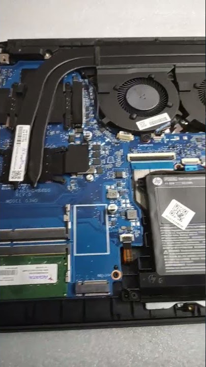 How to upgrade the Ram & SSD HP Pavilion Gaming laptop #hppavilion #ram  #ssd #nvidia #ryzen #shorts