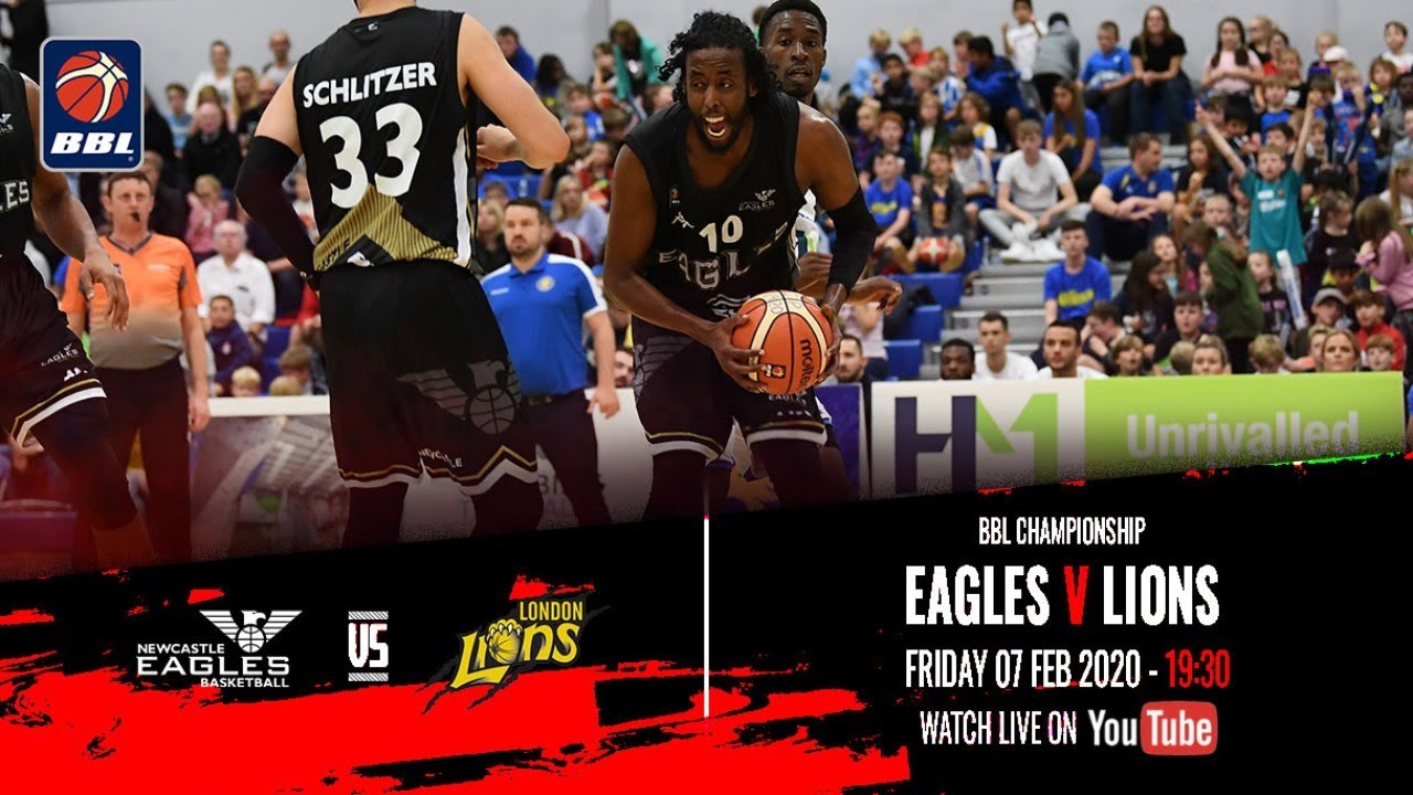 2019-20 BBL Championship Newcastle Eagles v London Lions - 7 Feb 2020