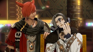 Me playing Mahjong - FFXIV Animation