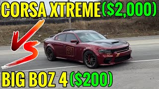 Dodge Hellcat Redeye: Big Boz 4s Vs Corsa Xtreme!