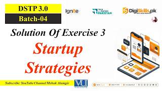 Startup Strategies Exercise 3 DSTP 3.0 Batch 04
