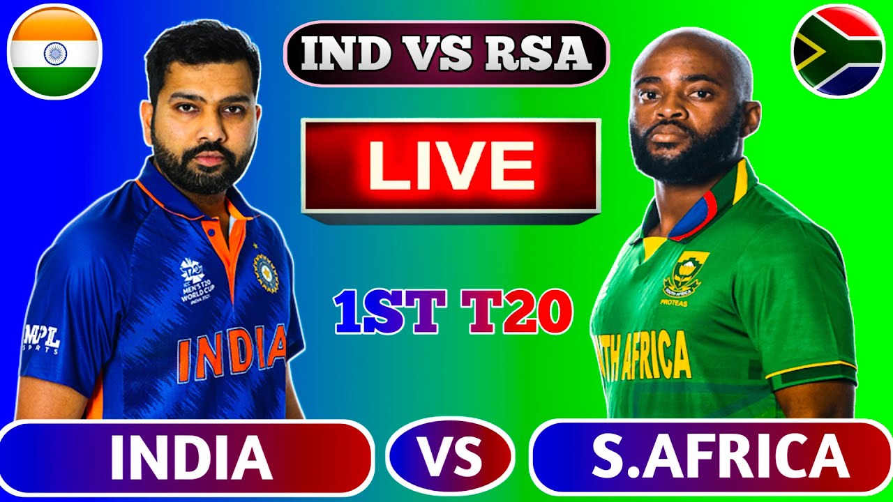 🔴Live India vs South Africa IND vs RSA Live Cricket Scores IND VS SA Live Cricket Match Today