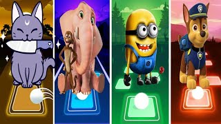 Baby_CatNap_🆚 SING_2_🆚 Minions_🆚 PAW_Patrol_❤️Who is the best?