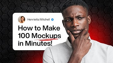 How to Make 100 Mockups in Minutes - Advanced Bulk Mockup Generator #mockupgenerator #mockupdesign