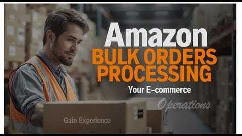 Amazon Orders Processing In Hindi Amazon First Order Processing Amazon Seller Central Order #amazon
