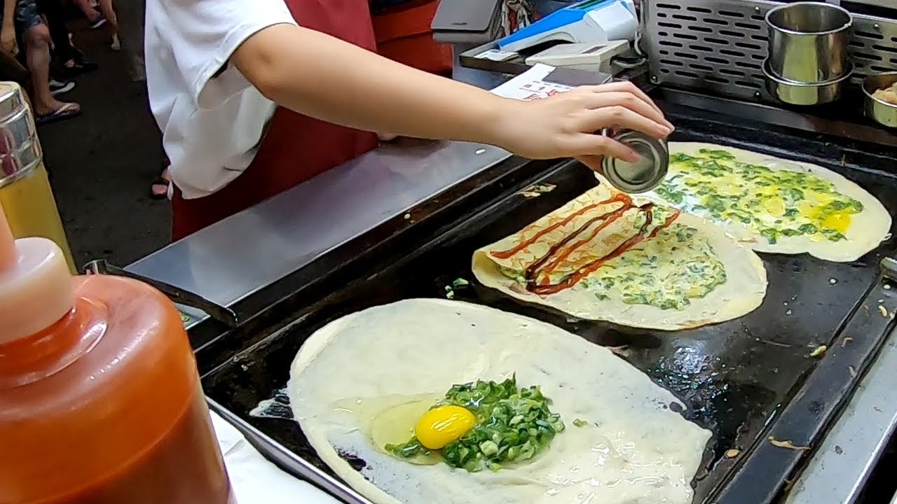 Minglun Pancake & Massage Chicken - Taiwanese Street Food