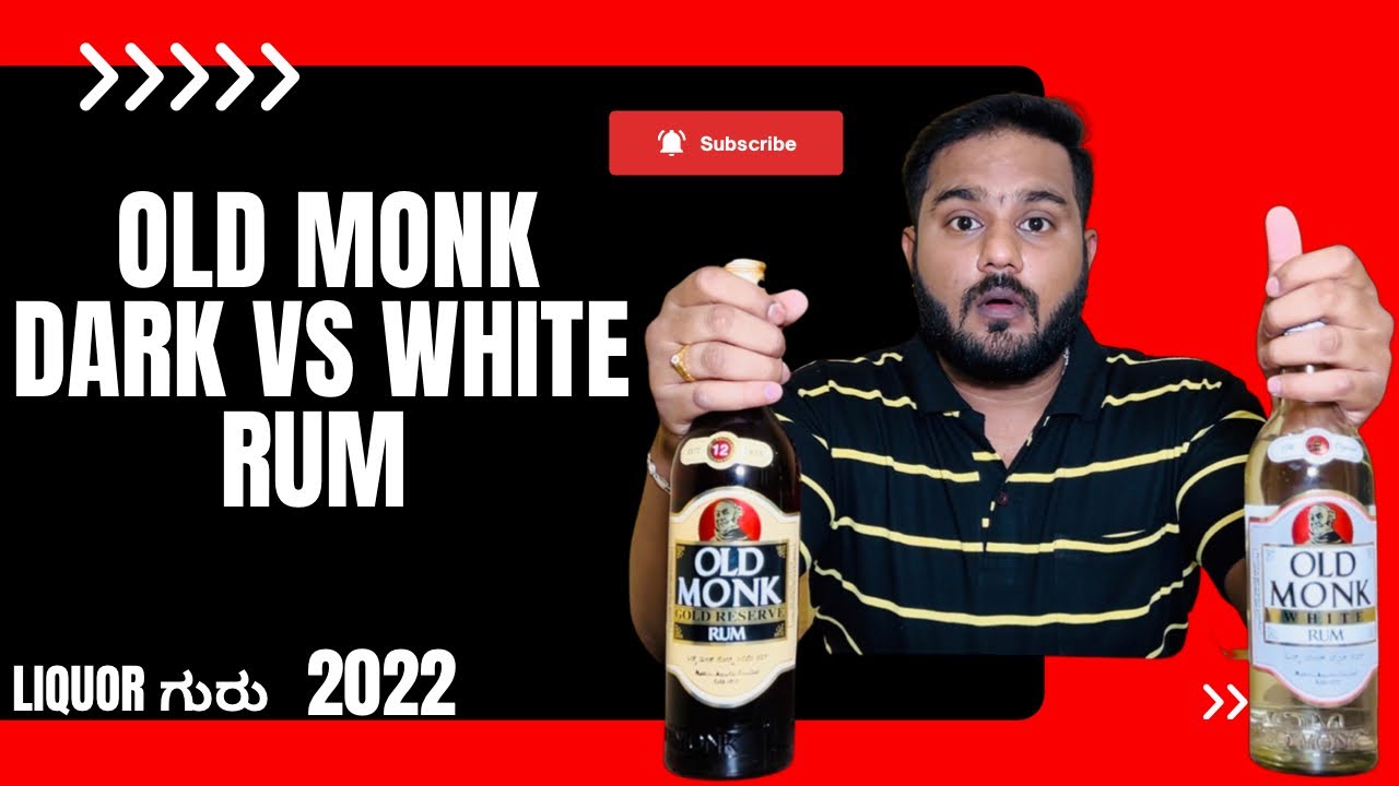 old monk gold dark rum vs white rum bestrum YouTube