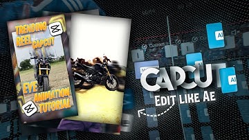 INSTAGRAM MT15 REEL EYE ANIMATION TUTORIAL IN CAPCUT | CAPCUT PIXAR EYE | REELS EDITING CAPCUT