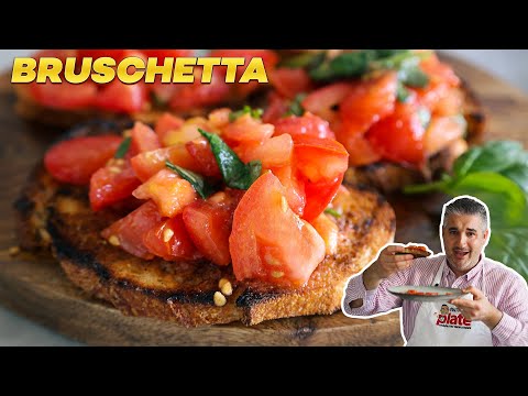 How to Make BRUSCHETTA Like an Italian