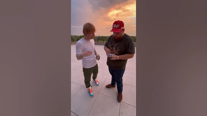 Learning how to shotgun a beer with Luke Combs