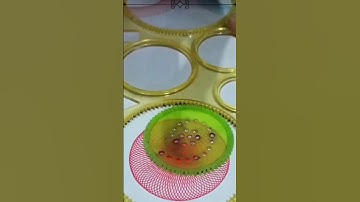 How many rotations did the pen make in total? ?? #swarupa art studio #spirograph #satisfying #short