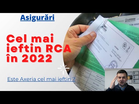 Cel mai ieftin RCA in 2022 este la Axeria ?