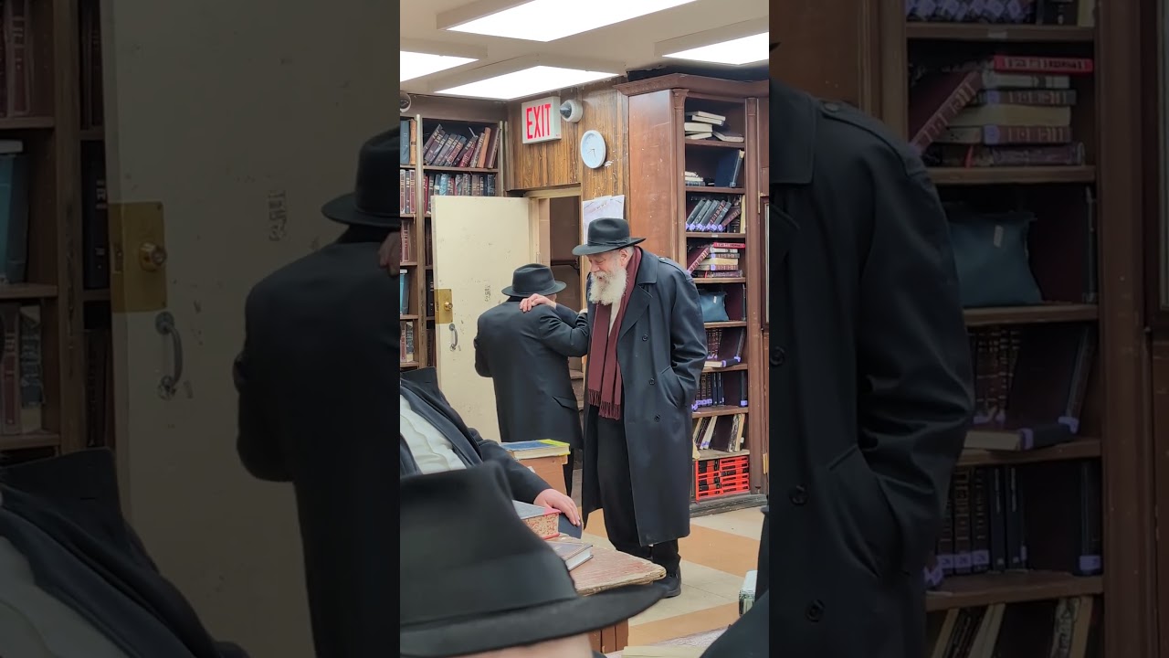 R' Dovid Sholom Pape dancing “Didan Notzach”