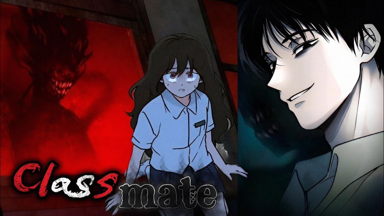 زمـيـل الصـف2️⃣شبح نصف بشري يقوم بعقد صفقة مع طالبة منبوذة..