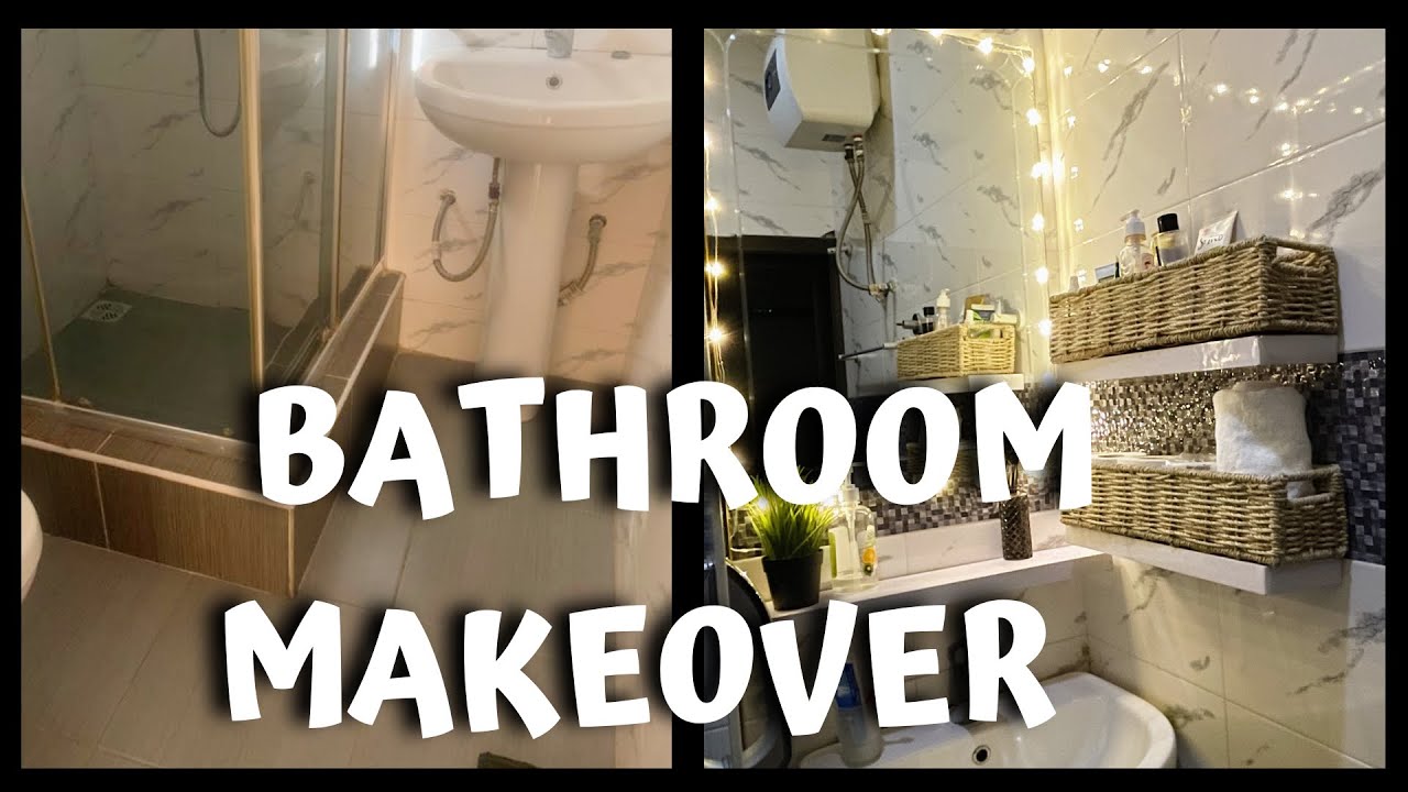 Bathroom Makeover 2021 My Small Bathroom Tour Lagos Nigeria Setting