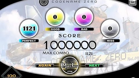 [Cytus] Chapter 9: Codename: Zero Hard Million Master TP 100