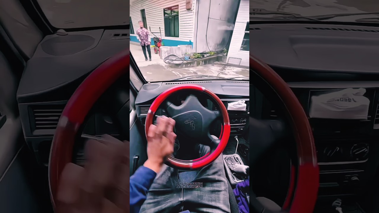 Tiny road,big skills!🚗🔥