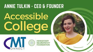 CMT Connect Webinar - Accessible College