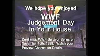 We Hope You Enjoyed WWE Judgement Day In You're House Viewers Choice PPV