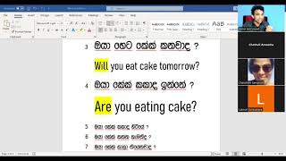 Let's ask questions in Enbglish
