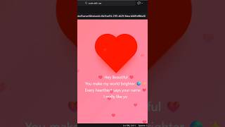 Impress Your Crush! Coding a heart for someone special 💖. HTML|CSS|JS #css #programming #viral