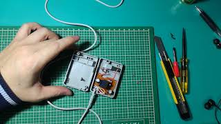 ニンテンドー互換3DSアダプターの断線修理 Compatible Nintendo 3DS junk AC adapter's repair