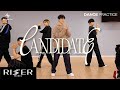  candidate  fourth  dance practice 