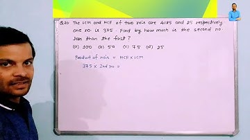 The LCM and HCF of two numbers are 4125 and 25 respectively. One number is 375. Find by how much