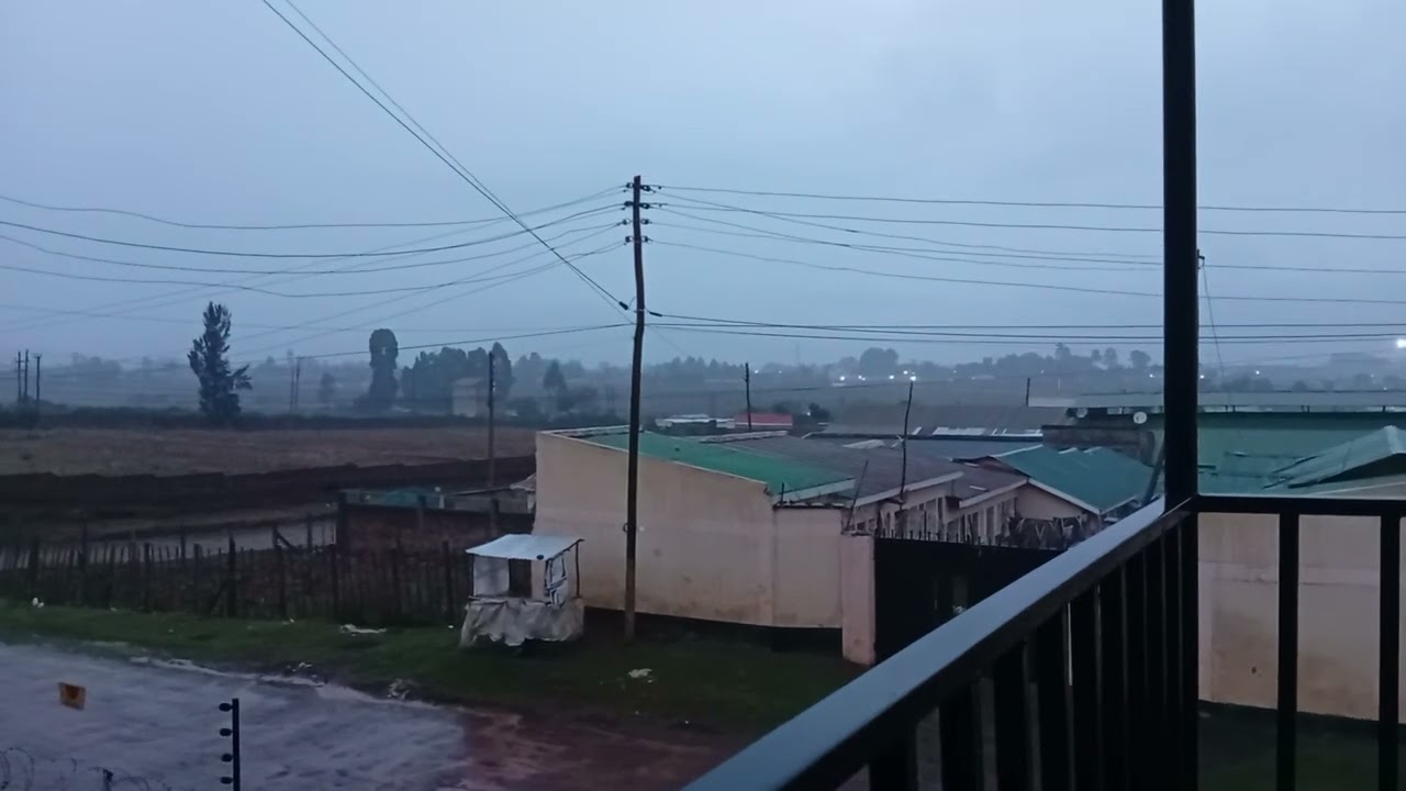 Eldoret city rainy weather