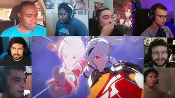 Short Animation "Everlasting Flames" Honkai Impact 3rd REACTION MASHUP Part Two