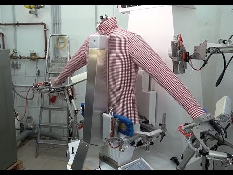 Update Müden Reinigung - neue Hemden-Bügel-Maschinen