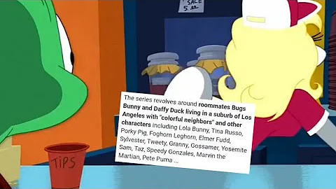 What streaming service has the Looney Tunes show?